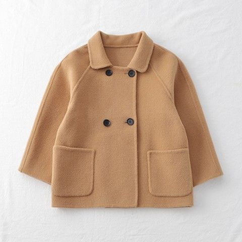 Warm Children's Wool Coat