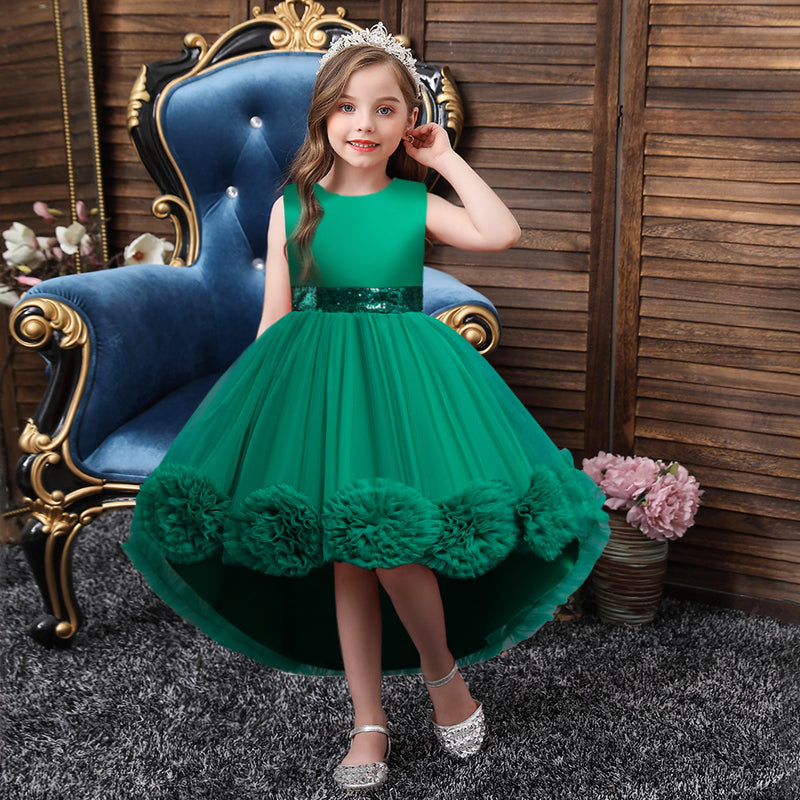 Black Friday Offer - Girl Party Dresses - Baby Girl Easter Dress Birthday Party Dreamy Pom-pom Puffy Flower Girl Princess Pageant Dress, White / 7-8 Black Friday Offer - Girl Party Dresses - Baby Girl Easter Dress Birthday Party Dreamy Pom-pom Puffy Flower Girl Princess Pageant Dress, White / 7-8