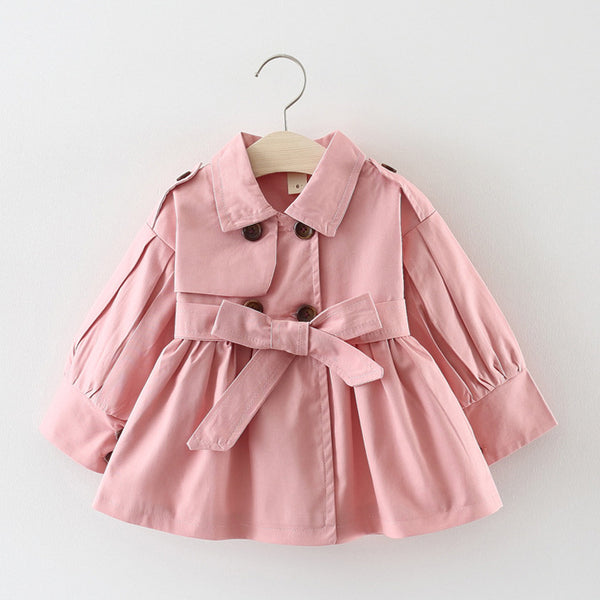 Baby Girl Autumn Winter Long Princess Jacket