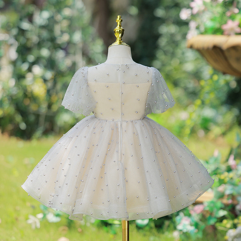 Cute Summer Flowers Girl Birthday Party Dress
