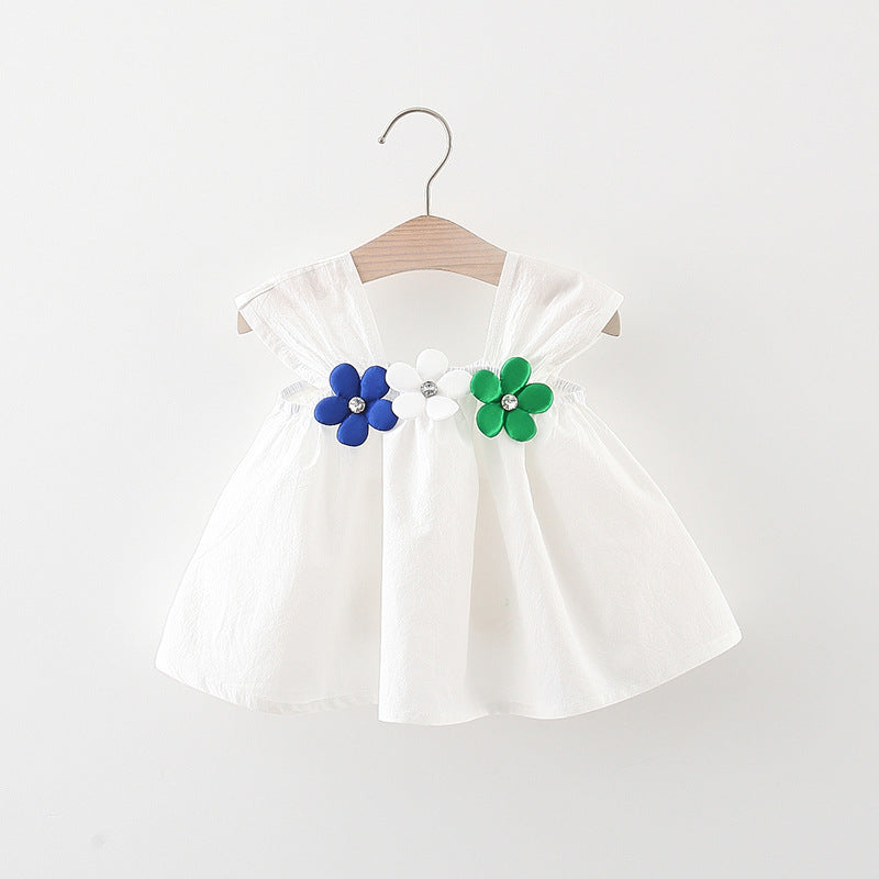 Summer Girls Flower Dress