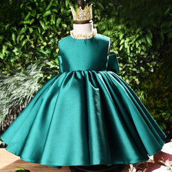Girl Formal Princess Dresses Toddler Vintage Elegant Puffy Birthday Party Dress