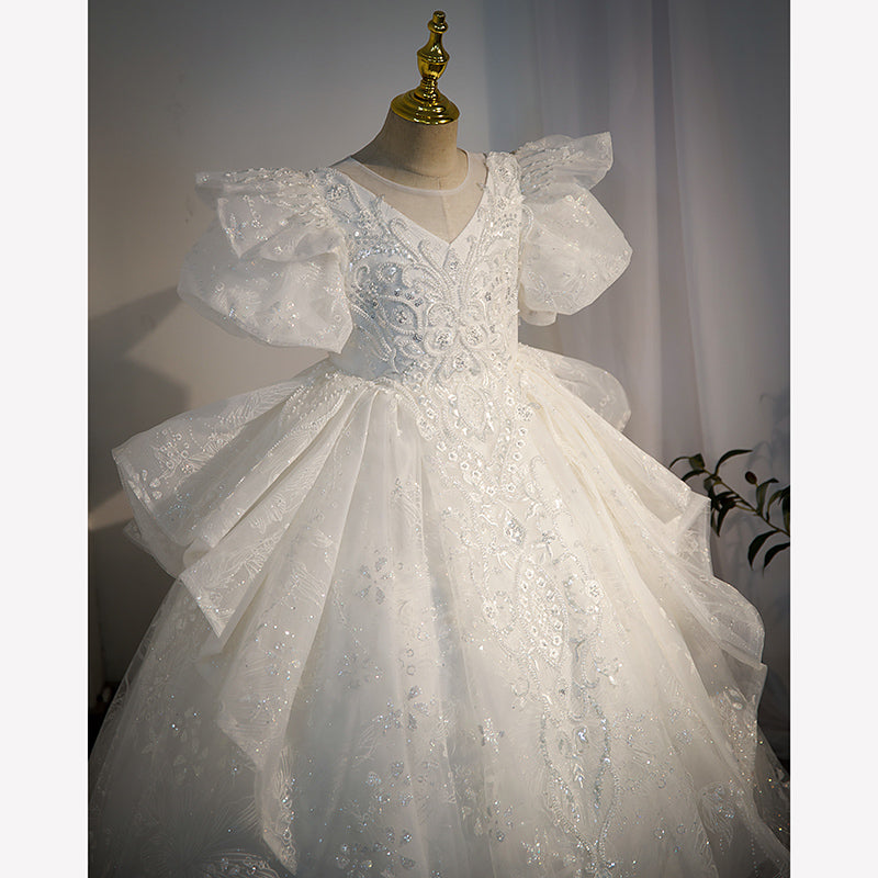 Luxury Baby Girl Wedding Princess Dress