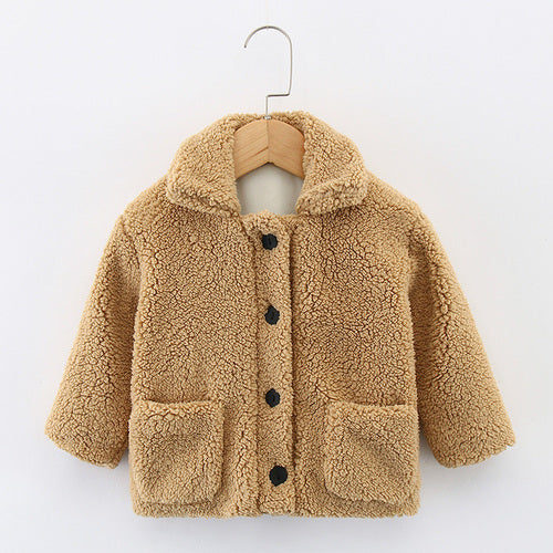 Winter Lamb Plush Coat
