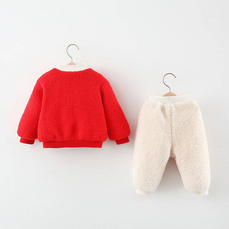 Toddler Infant Baby Girl Clothes Fall Winter Long Sleeve Sweatshirts Pants 2 Piece Cute Outfits Leggings Set