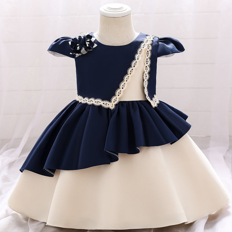 Baby Girl Dress Toddler Summer Cute Fluffy Party Elegant Cake Communion Princess Dress