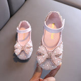Girl Dress Shoes Summer Toddler Princess Butterfly Diamond Birthday Party Shoes