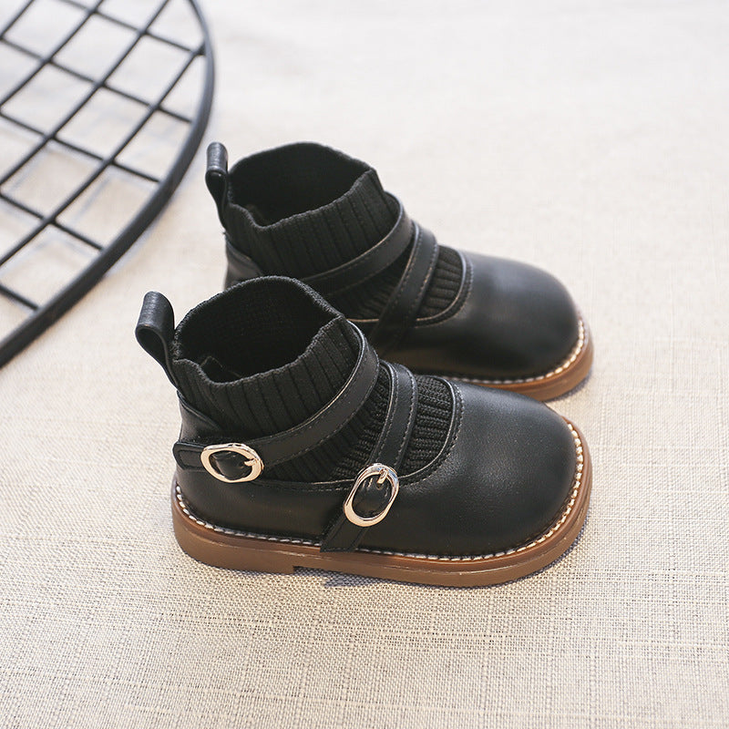 Baby Girl Soft-soled Autumn Non-slip Short Boots