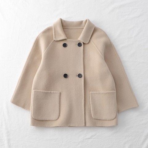 Warm Children's Wool Coat