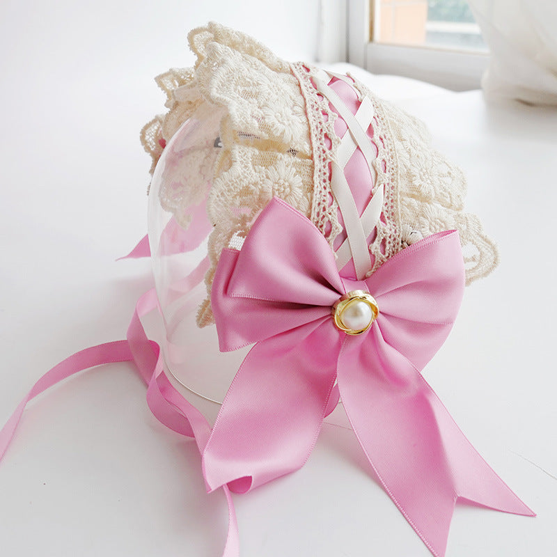 Lace Headband Bow Lolita Hairpin