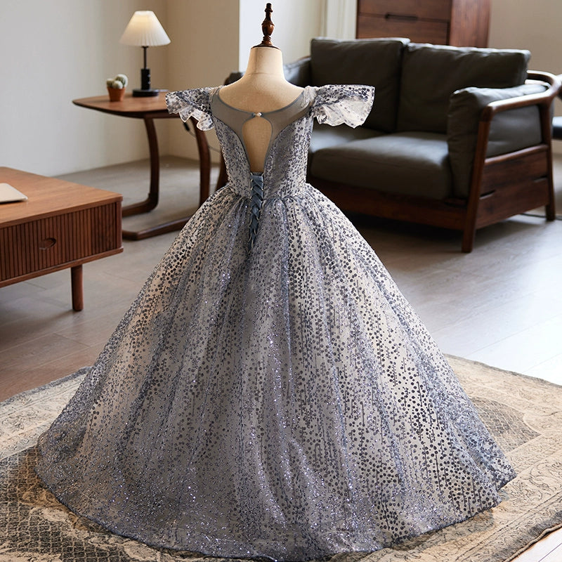 Elegant Sequins Dress Baby Girls Beauty Pageant Dress Toddler Birthday marryshe Elegant Sequins Dress Baby Girls Beauty Pageant Dress Toddler Birthday marryshe
