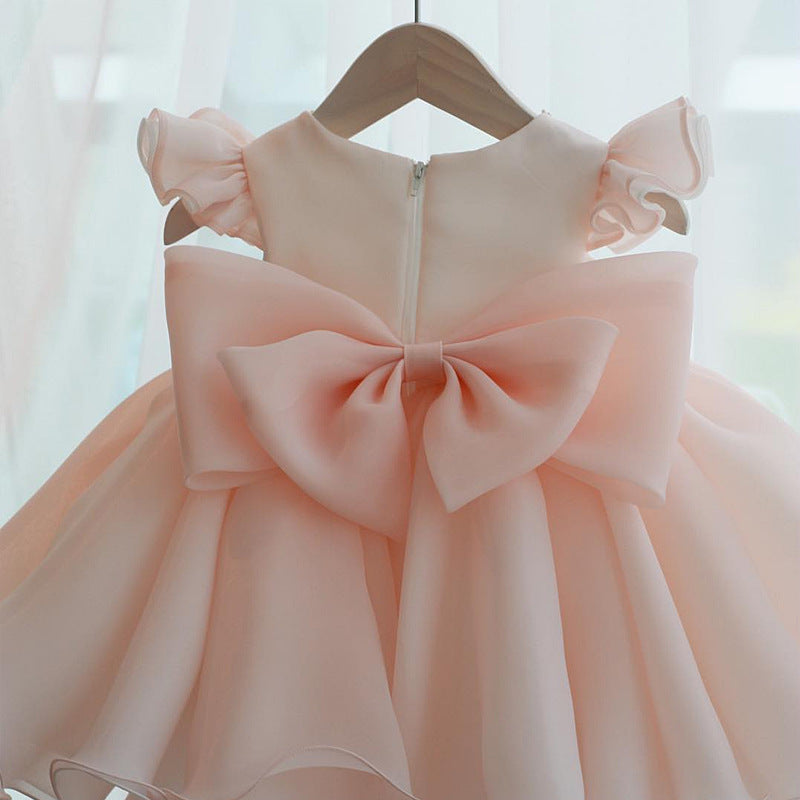 Elegant Cute Bow Fluffy Princess Dress