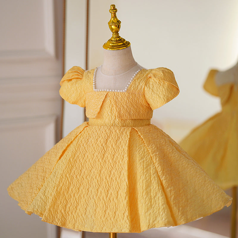 baby yellow formal dress Tina Yellow Formal Maxi Dress - US 16
