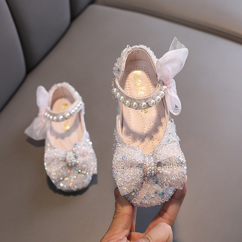 Baby Girls Sequins Birthday Princess Dress Shoes