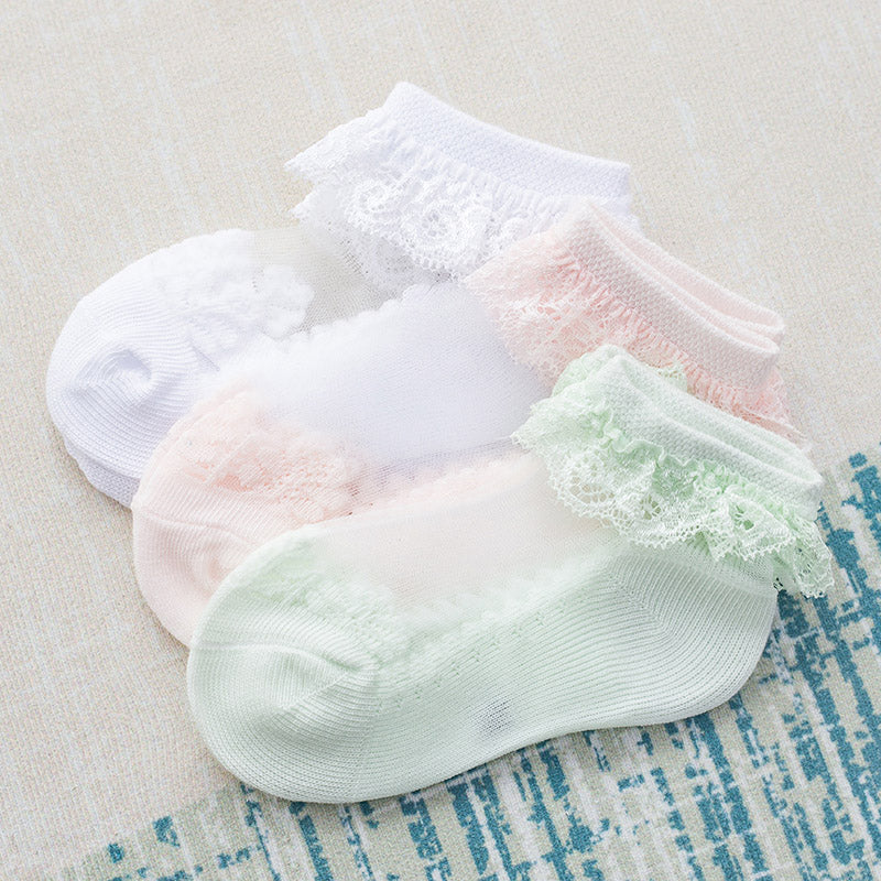 Baby Summer Thin Lace Princess Socks