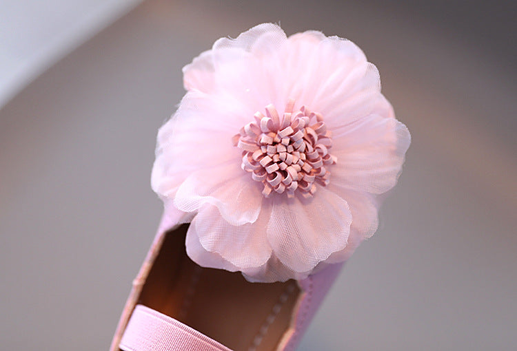 Summer Soft Sole Flower Flat Shoes