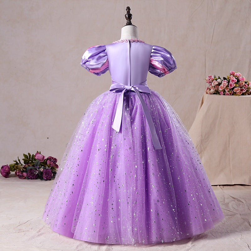 Cute Baby Girls Puffy Wedding Birthday Costume Princess Dress