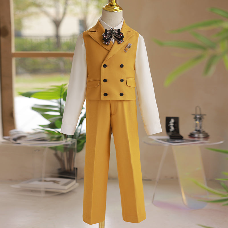 Fashion Boys  Summer Wedding Suit Set