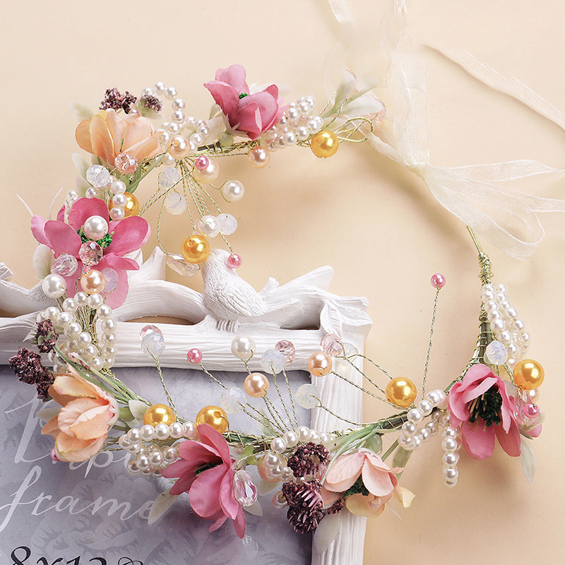 Elegant Cute Head Flower Child Hairpin Headdress