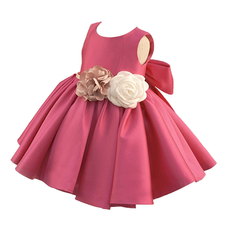Girl Christmas Dress First Communion Dress Baby Girl Birthday Party Dress Toddler Sleeveless Ball Gowns Princess Dress