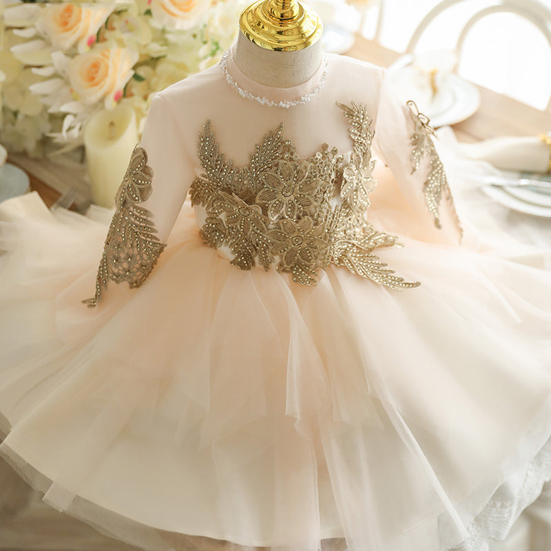 Baby Girl Puffy Birthday Party Princess Dress