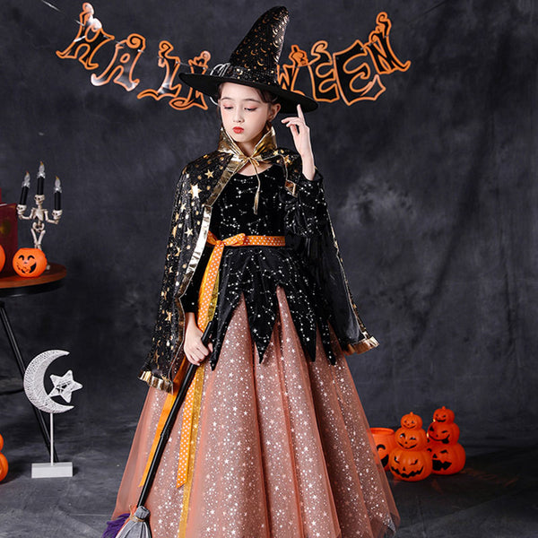 Halloween Girl Vampire Ghost Witch Cosplay Dress