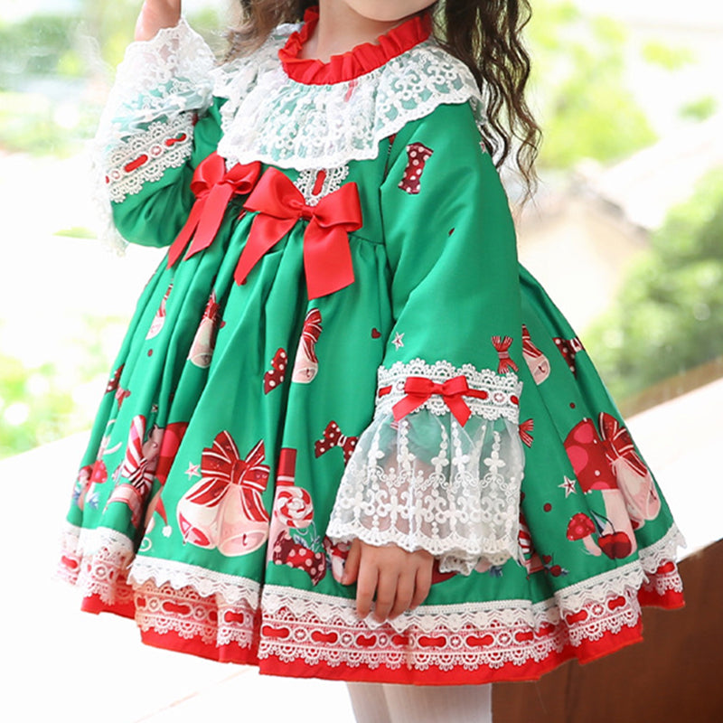 Lovely Baby Girl Christmas Lolita Princess Dress