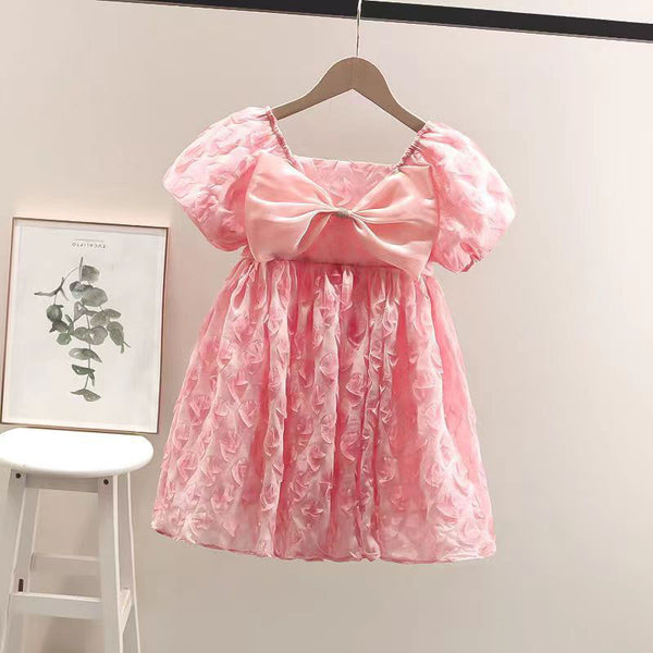 Summer Bow Cute Daily Dress