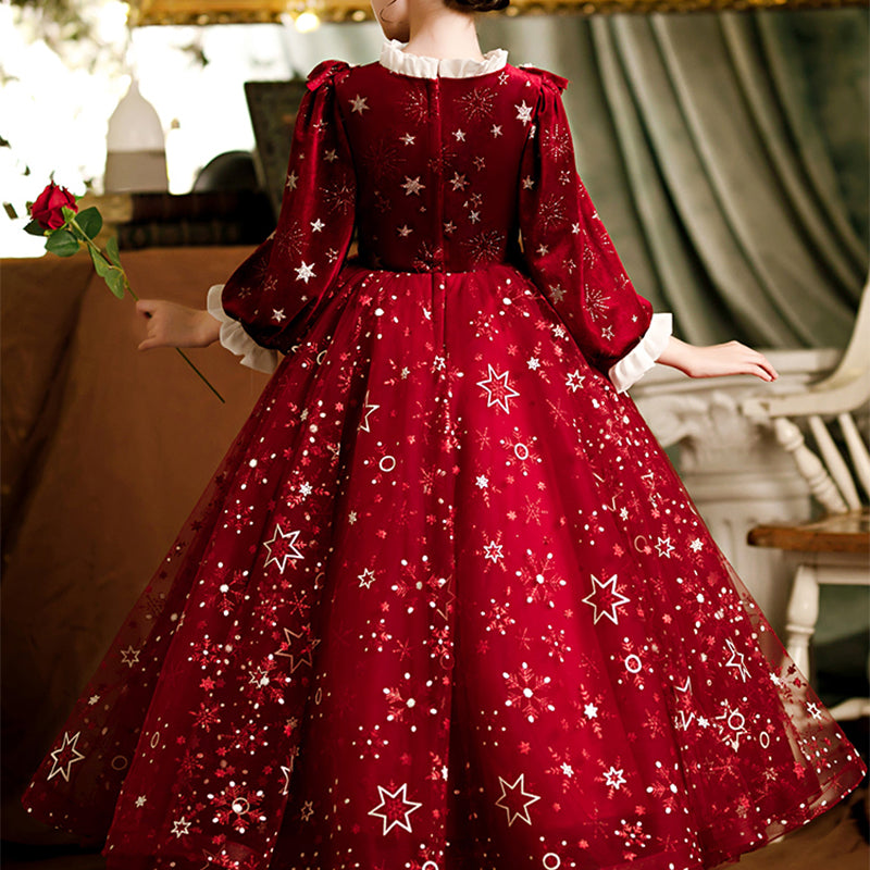 Baby Girl Dress Toddler Ball Gowns Cute Christmas Red Birthday Party Pageant Dress, Red / 9-10 Years (150cm) Baby Girl Dress Toddler Ball Gowns Cute Christmas Red Birthday Party Pageant Dress, Red / 9-10 Years (150cm)