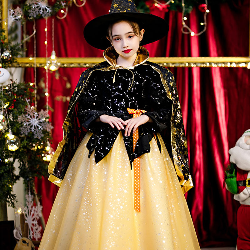 Halloween Children's Costume Vampire Witch Dress