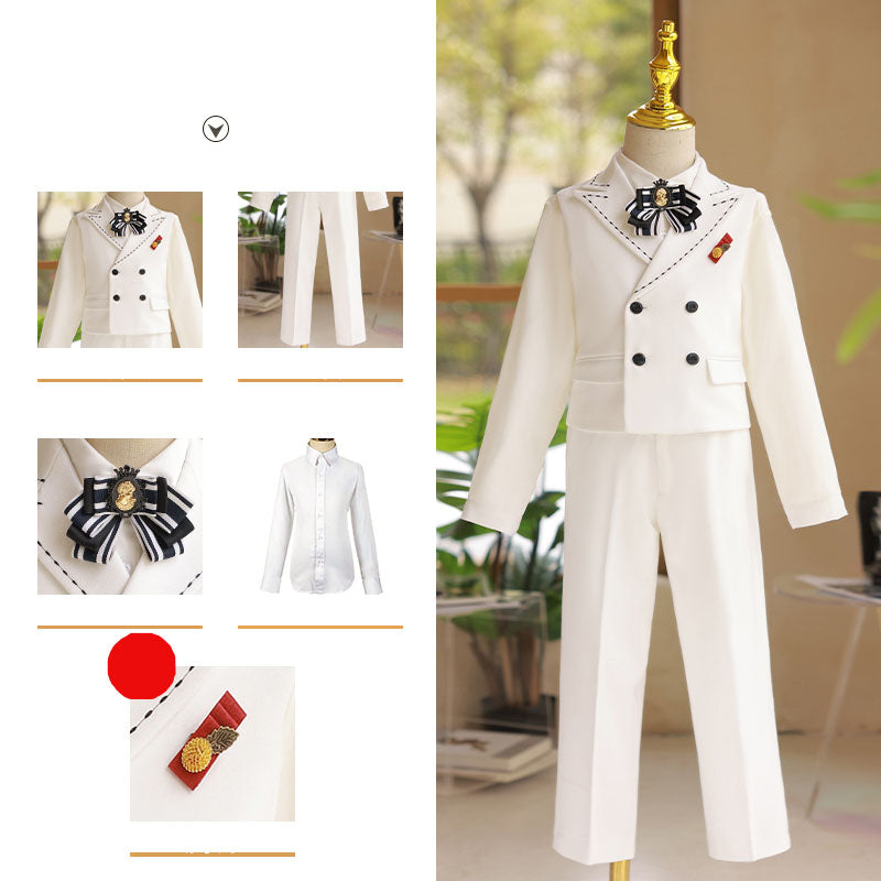 Cute Children Wedding Birthday Costume Suit Set